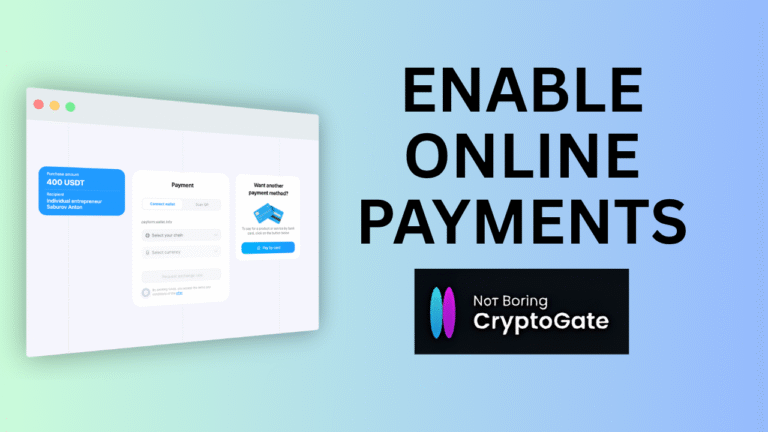 How to Add Crypto and Card Payments to Your Website in Minutes (No Coding Needed)