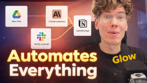 Read more about the article Unlocking AI Automation with Glow: A No-Code Revolution