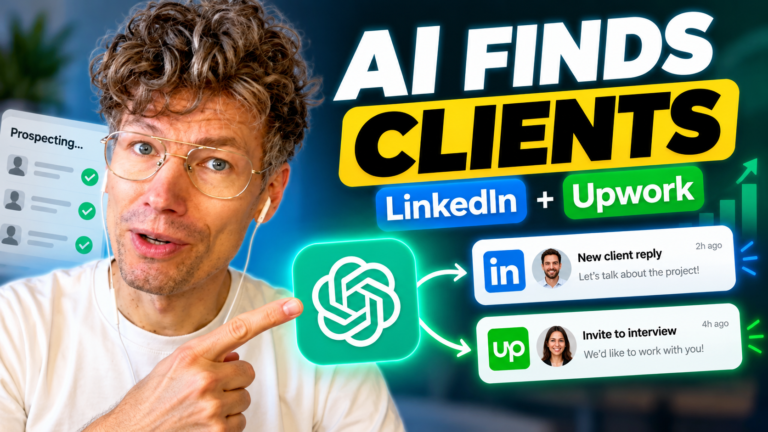 How to Find Clients with ChatGPT: Automate Lead Generation on LinkedIn and Upwork